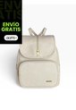 Morral Casual Doble Compartimento Con Solapa Karla Chacon de KARLA CHACON