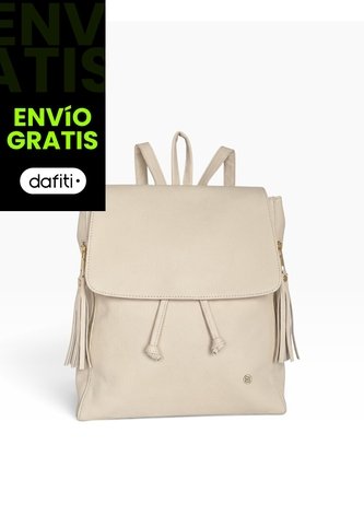Bolso Maletin Morral Casual Mediano De Dama Mujer Karla Chacon Pace Miel KARLA CHACON