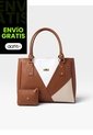Bolso Dama Cartera Mujer Karla Chacon Olga Miel de KARLA CHACON