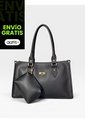 Bolso Con Monedero Dama Cartera Estructurada Mujer Karla Chacon de KARLA CHACON