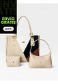 Set De Bolsos Para Mujer Bolso Tote, Bolso Baguette, Monedero Karla Chacon de KARLA CHACON