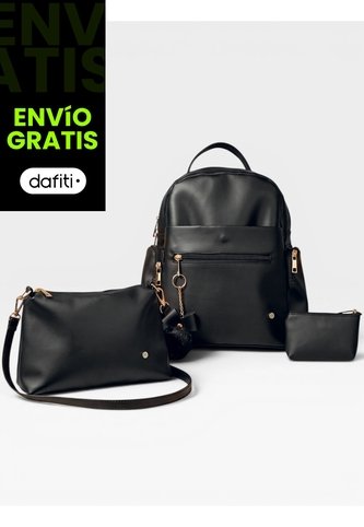 Combo Set Morral + Manos Libres Karla Chacon KARLA CHACON