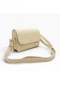 Bolso Manos Libres Casual Karla Chacon Nova Beige de KARLA CHACON