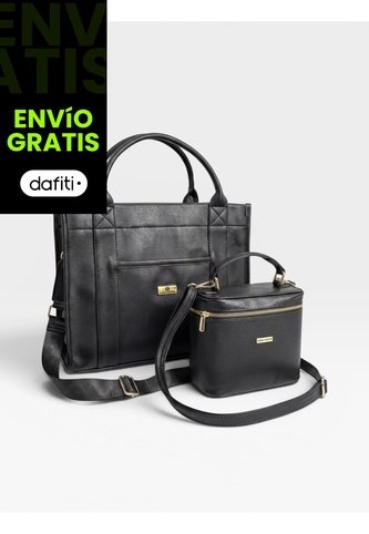Set Dos Piezas Combo Bolso Tote Grande + Mediano Karla Chacon KARLA CHACON