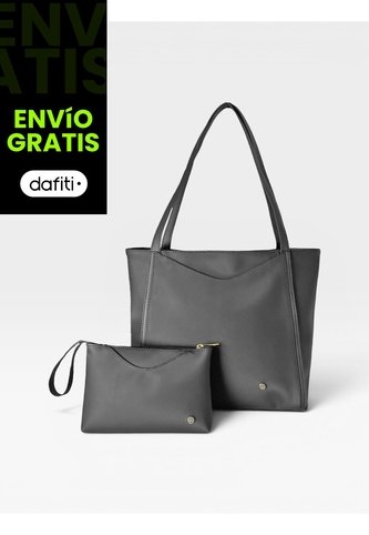 Set Bolso Dama Cartera Mujer + Accesorio Karla Chacon KARLA CHACON