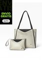 Set Bolso Dama Cartera Mujer + Accesorio Karla Chacon de KARLA CHACON