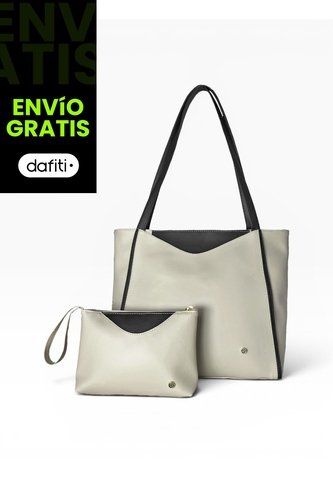 Set Bolso Dama Cartera Mujer + Accesorio Karla Chacon KARLA CHACON