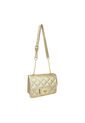 Bolso Manos Libres Satchel De Dama Bandolera Mujer Karla Chacon Sanz Dorado de KARLA CHACON