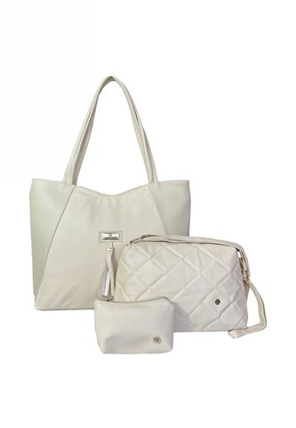 Cartera Bolso Mujer Dama Karla Chacon Rupe Beige KARLA CHACON