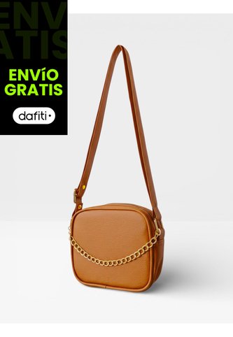Bolso Bandolera Manos Libres De Dama Mujer Karla Chacon Sade Miel KARLA CHACON