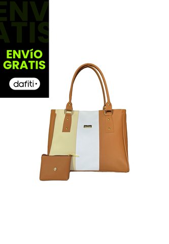 Cartera Mujer Bolso Dama Con Accesorio Karla Chacon KARLA CHACON