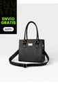 Bolso Cartera Doble Funcion De Dama Mujer Con Strap Desmontable Karla Chacon Jess Negro de KARLA CHACON
