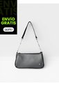 Bolso De Hombro Cartera Mujer Dama Karla Chacon Romy Negro de KARLA CHACON