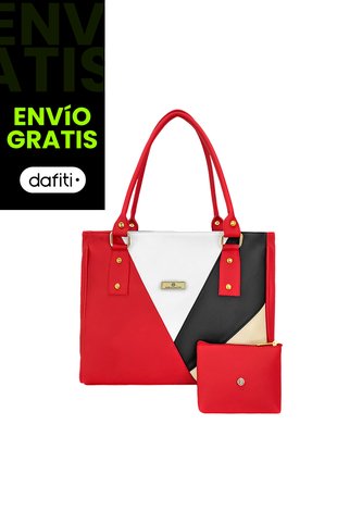 Bolso Dama Cartera Mujer Karla Chacon Olga Rojo KARLA CHACON