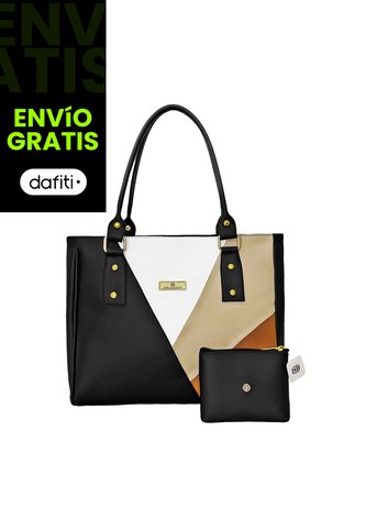 Bolso Dama Cartera Mujer Karla Chacon Olga Negro KARLA CHACON