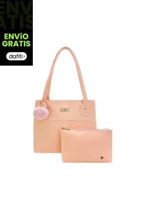 Bolso Dama Cartera Mujer Karla Chacon Gema Rosa