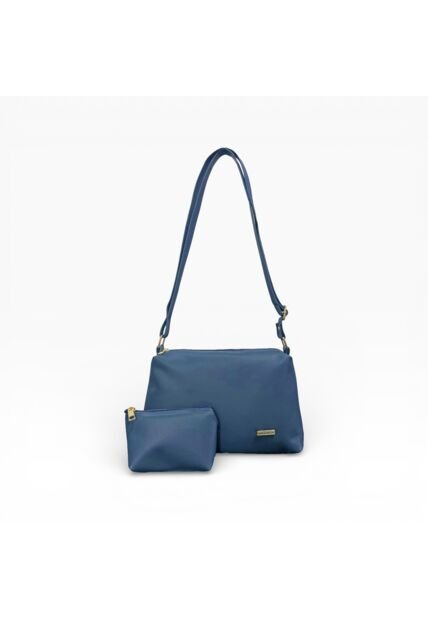 Bolso Manos Libres De Dama Mujer Karla Chacon Cuba Azul