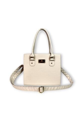 Bolso Doble Funcion De Dama Mujer Karla Chacon Jess Beige KARLA CHACON