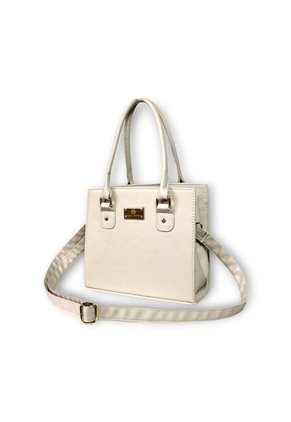Bolso Doble Funcion De Dama Mujer Karla Chacon Jess Beige