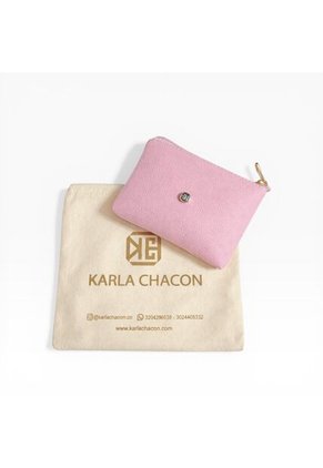 Monedero Pequeño Dama Mujer Karla Chacon Viky Rosa