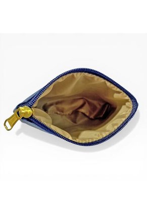 Monedero Pequeño Dama Mujer Karla Chacon Viky Azul