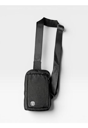 Bolso Pechera Hombre Mini Porta Celular Manos Libres Carriel Sport Negro Karla Chacon