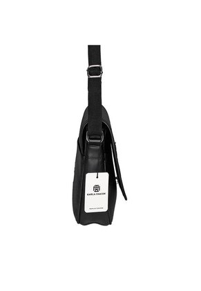 Bolso Carriel Manos Libres Para Hombre Karla Chacon Enzo Negro