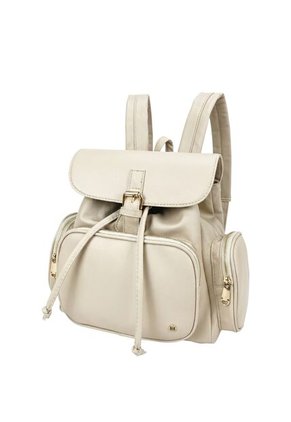 Morral Casual Para Mujer Con Herrajes Dorados Karla Chacon Abby Beige