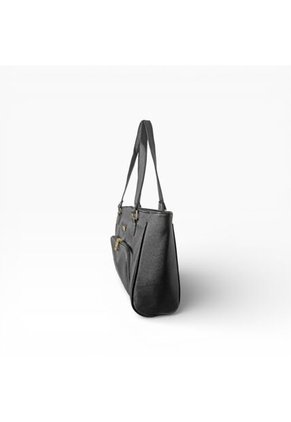 Bolso Tote Con Cosmetiquera Karla Chacon Niah Negro