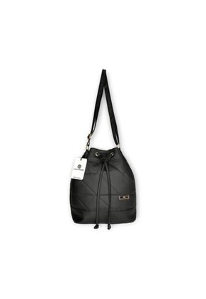 Combo De Tres Piezas Bolso Shopper Manos Libres Y Monedero Karla Chacon Negro