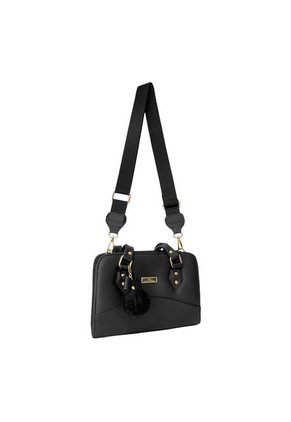 Bolso Cartera De Dama Mujer Karla Chacon June Negro