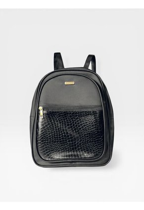 Morral Maletin Universidad Mediano De Dama Mujer Karla Chacon Nely Negro