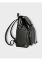 Bolso Morral Maleta Casual Para Mujer Con Herrajes Dorados Karla Chacon Abby Negro de KARLA CHACON