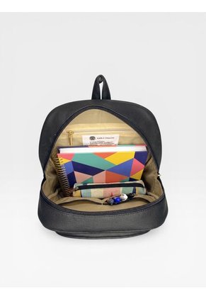 Morral Maletin Universidad Mediano De Dama Mujer Karla Chacon Nely Negro