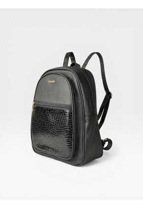 Morral Maletin Universidad Mediano De Dama Mujer Karla Chacon Nely Negro