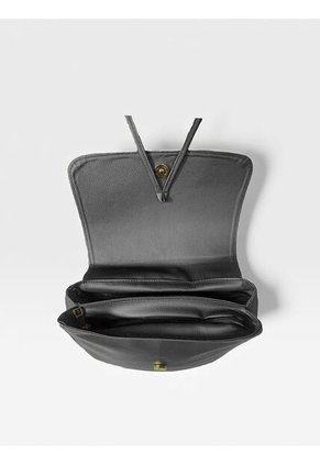 Bolso Morral Maletin Casual Mediano De Dama Mujer Karla Chacon Pace Negro