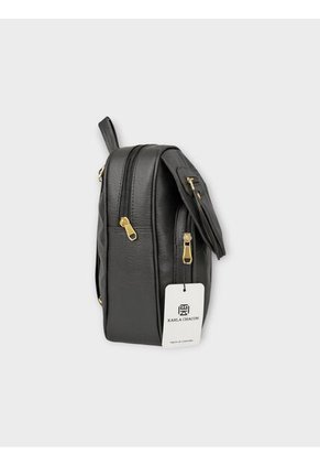 Bolso Morral Maletin Casual Pequeño Karla Chacon Fabi Negro