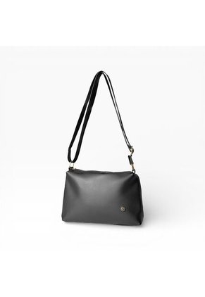 Set De Bolsos Para Mujer Tote Gera + Bolso Manos Libres Cuba+ Monedero Karla Chacon Negro
