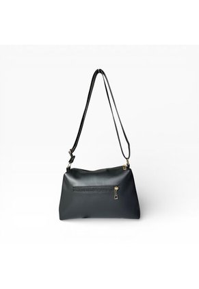 Set De Bolsos Para Mujer Tote Gera + Bolso Manos Libres Cuba+ Monedero Karla Chacon Negro