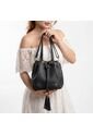 Bolso Cartera Mujer Dama Karla Chacon Iris Negro de KARLA CHACON