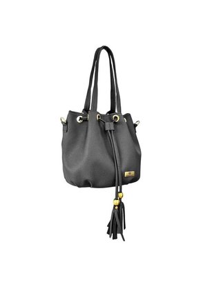 Bolso Cartera Mujer Dama Karla Chacon Iris Negro