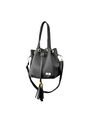 Bolso Cartera Mujer Dama Karla Chacon Iris Negro de KARLA CHACON