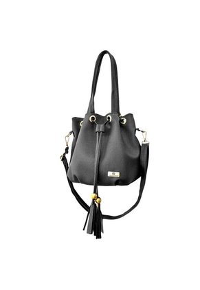 Bolso Cartera Mujer Dama Karla Chacon Iris Negro