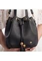 Bolso Cartera Mujer Dama Karla Chacon Iris Negro de KARLA CHACON