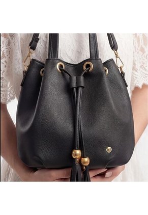 Bolso Cartera Mujer Dama Karla Chacon Iris Negro
