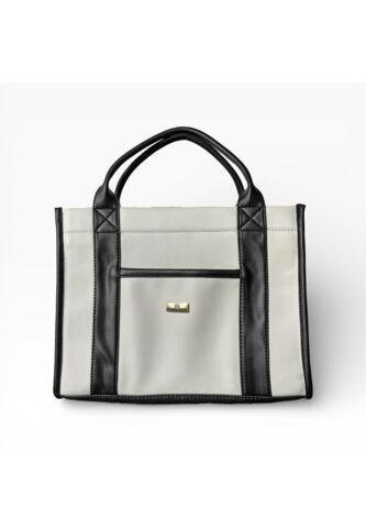 Bolso Dama Cartera Mujer Doble Funcion Eidy Beige KARLA CHACON