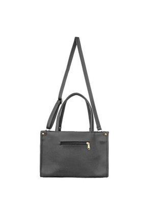 Bolso Con Monedero Dama Cartera Estructurada Mujer Karla Chacon Cloe Negro