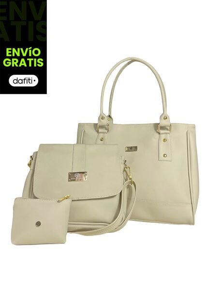 Set De Bolsos Para Mujer | Bolso Tote, Bolso Manos Libres Y Monedero