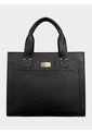 Bolso Mochila Dama Cartera Mujer Doble Función Mona Negro de KARLA CHACON