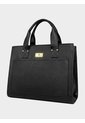 Bolso Mochila Dama Cartera Mujer Doble Función Mona Negro de KARLA CHACON